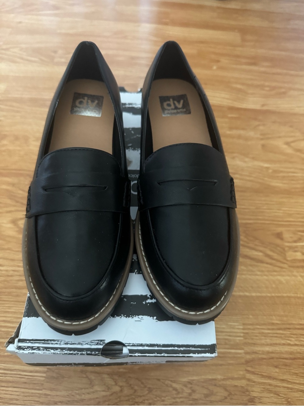 DV by Dolce Vita Black Classic Penny Loafers
